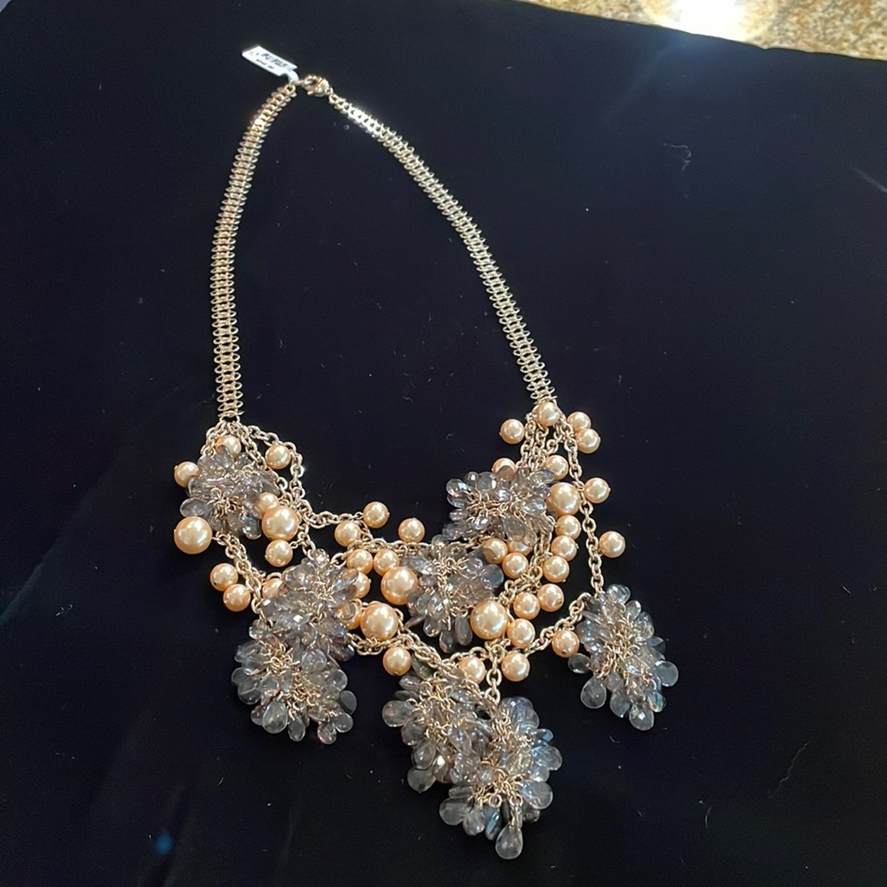 New with tag Saint John Knit beaded necklace.